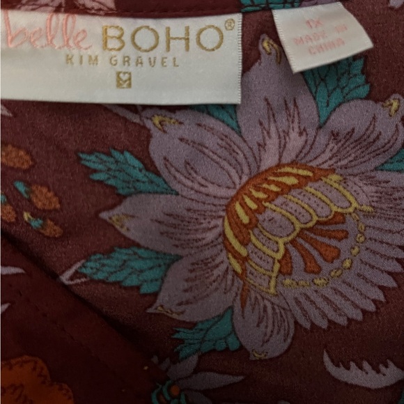 Floral Plus Size Maxi Dress - Picture 4 of 8